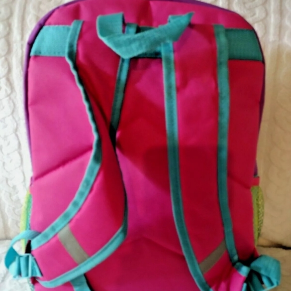 Finding Dory Nemo-Disney/Pixar-Hot Pink 16 in Backpack Travel Tote Bag - Picture 3 of 9